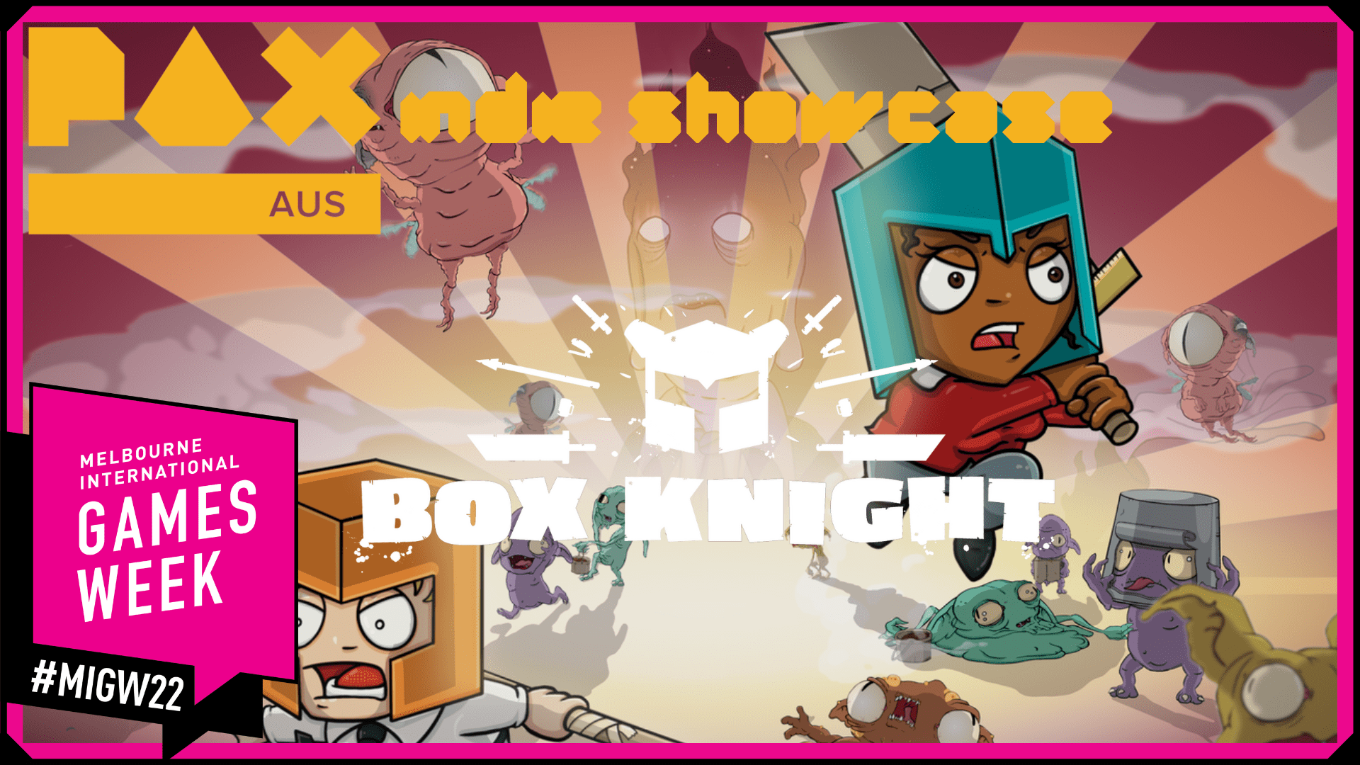 PAX AUS Indie Showcase 2022 Box Knight