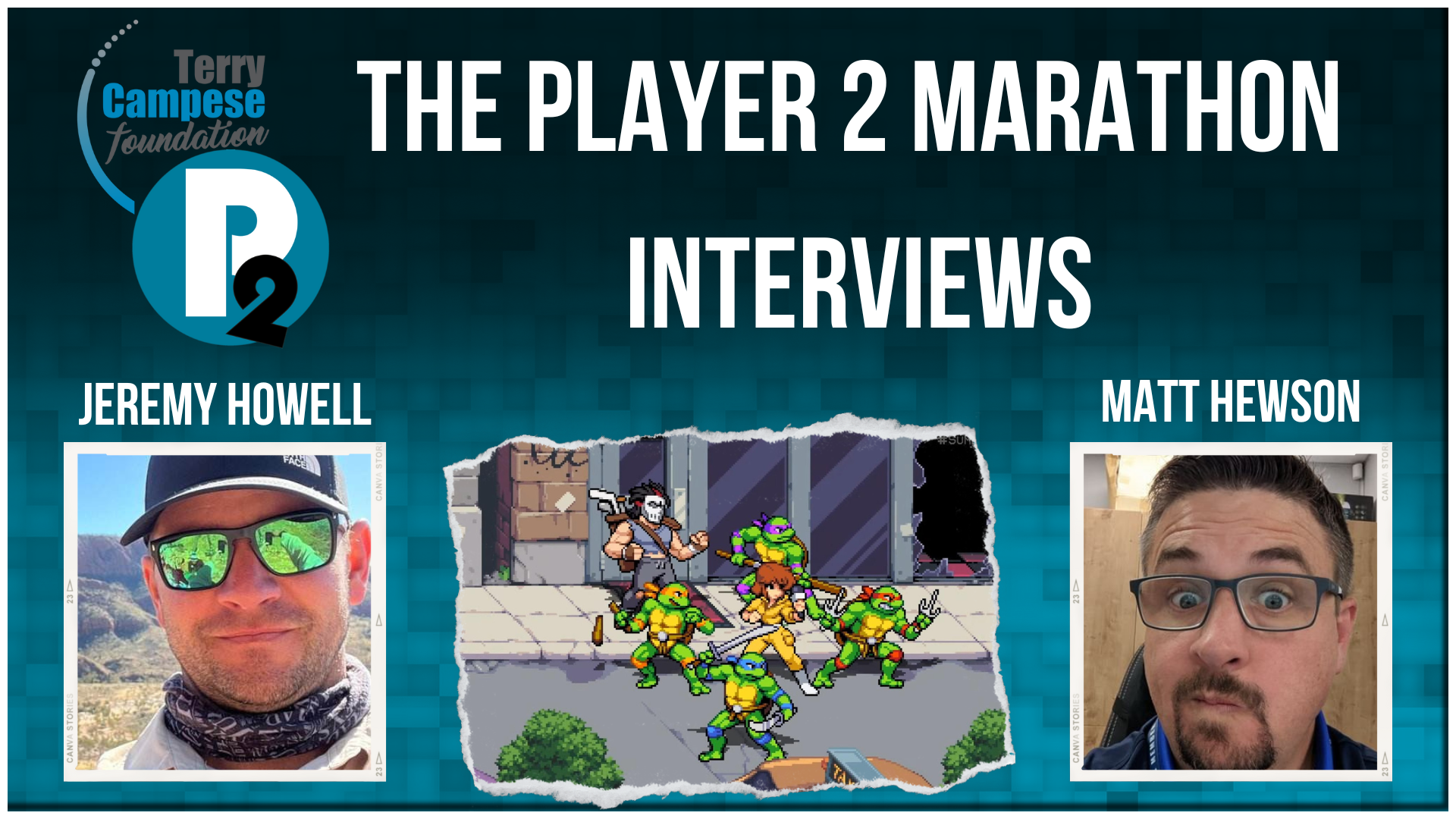 The P2/Terry Campese Foundation Charity Marathon Interviews Jeremy