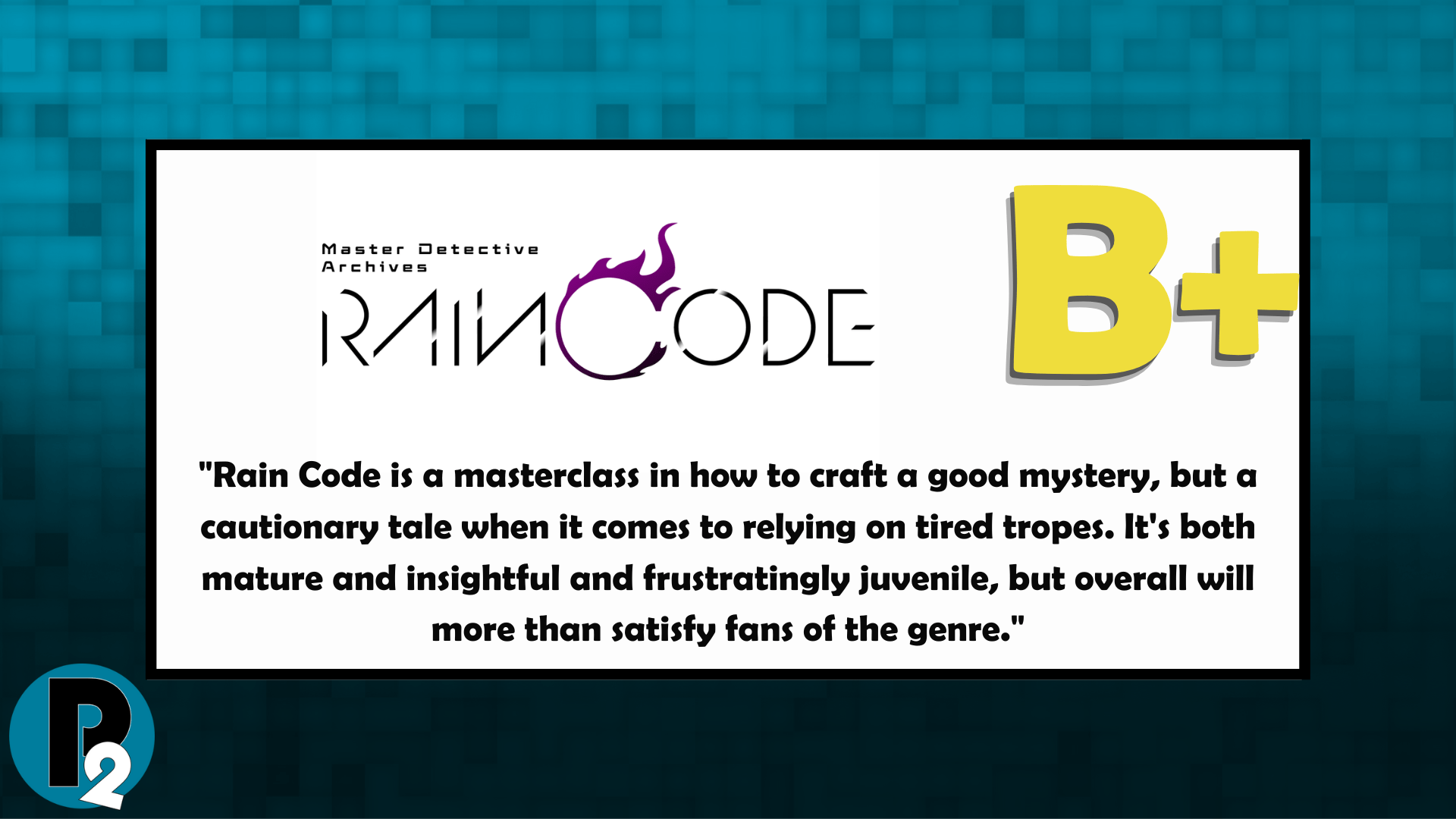 Master Detective Archives: Rain Code – Offensively Good | Player2.net.au