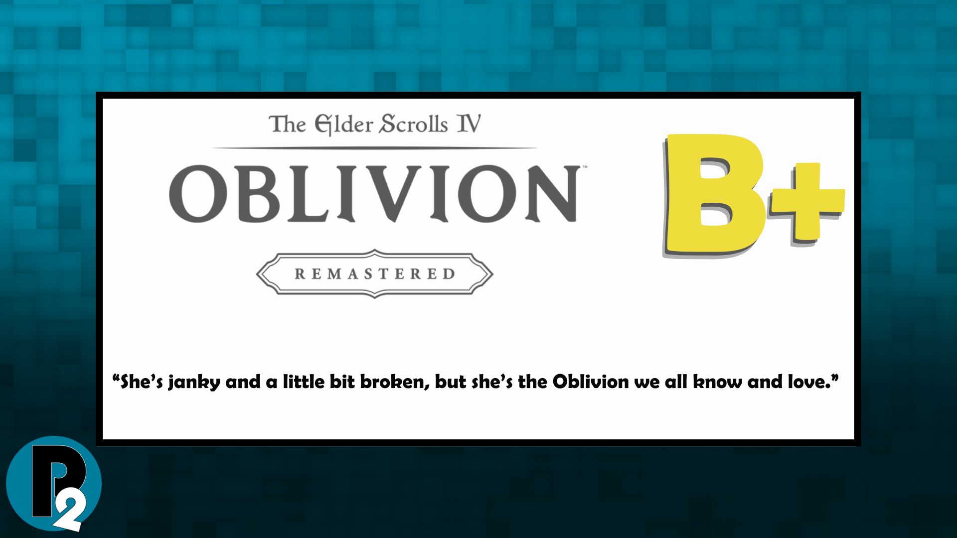 The Elder Scrolls IV: Oblivion Remastered Review – Still the Same Old ...