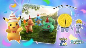 Pokemon Go 10th Anniversary Featured