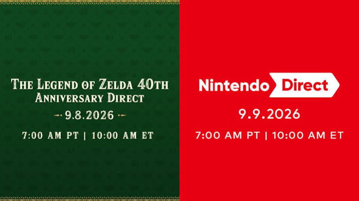 Player2 Vs Nintendo Directs September 2026